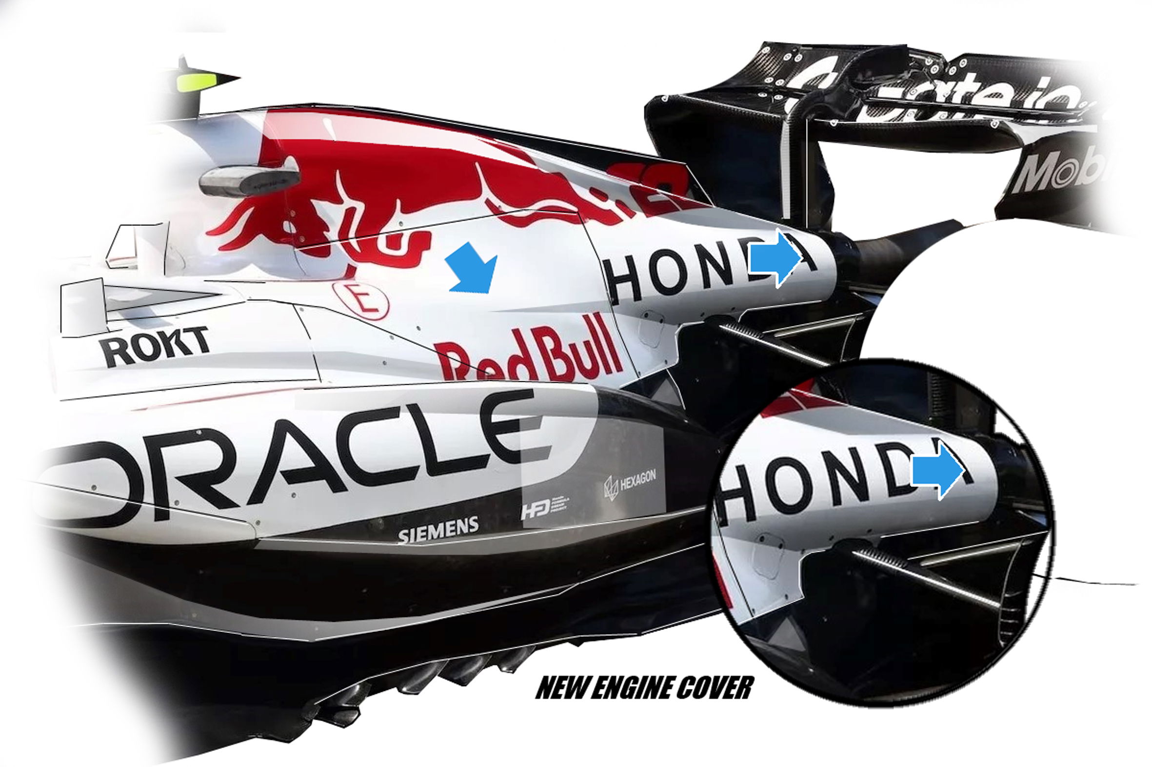 RB21 SUZ ENGINE COVER DET