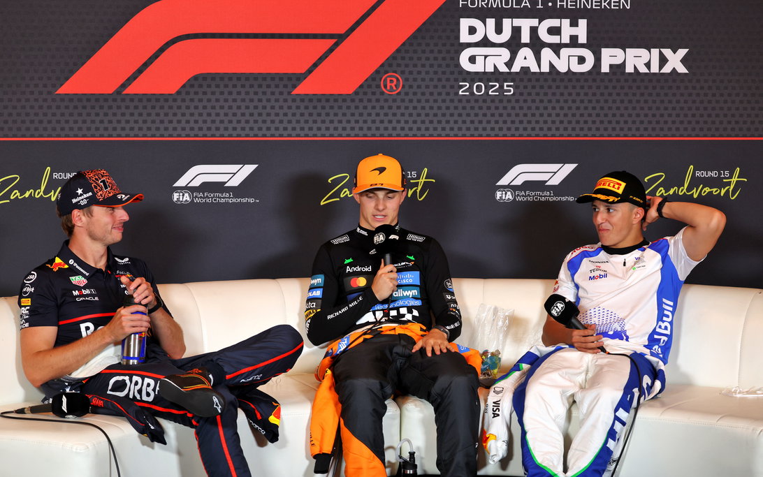 Top 3 Presser race Zandvoort