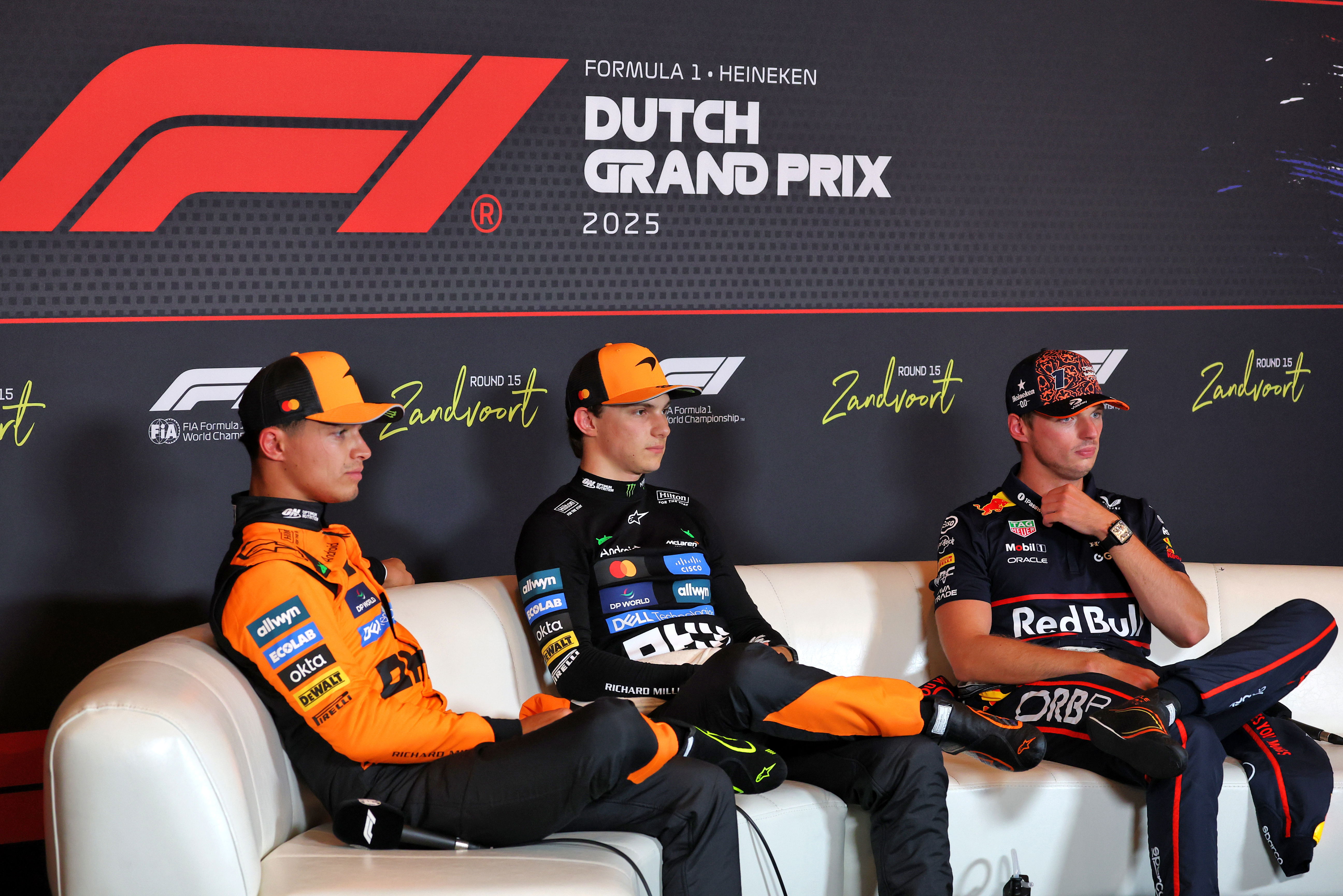 Top 3 Q presser Zandvoort