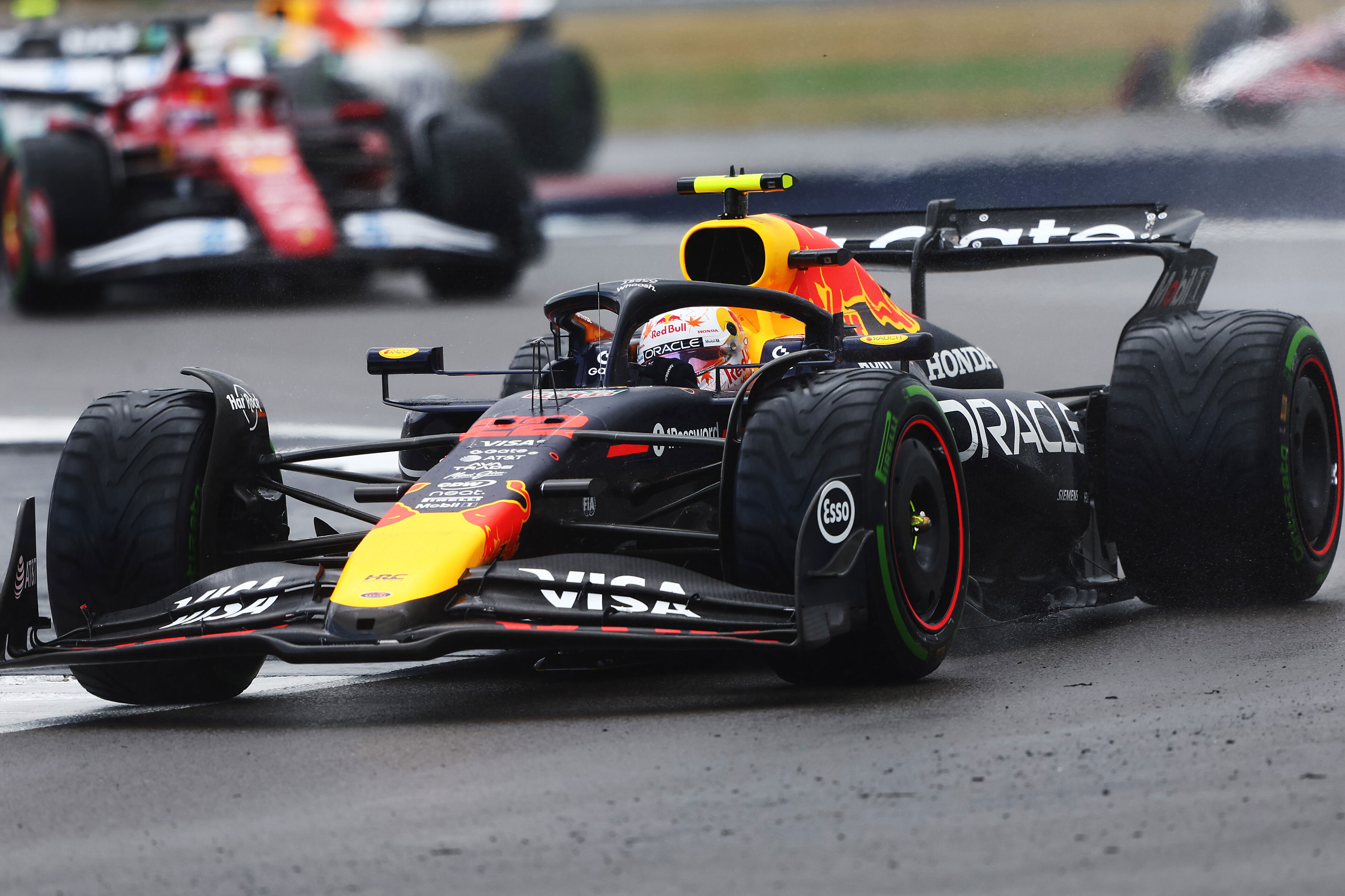 Tsunoda Silverstone race wet