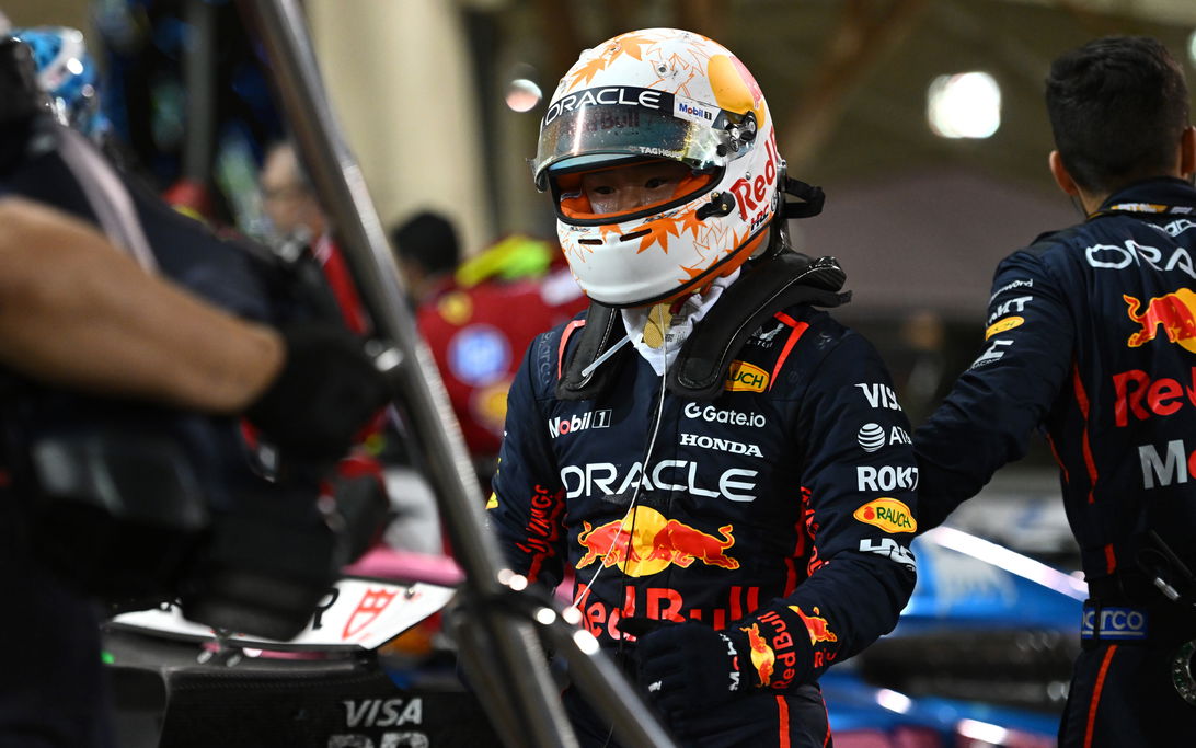 Tsunoda Bahrain race