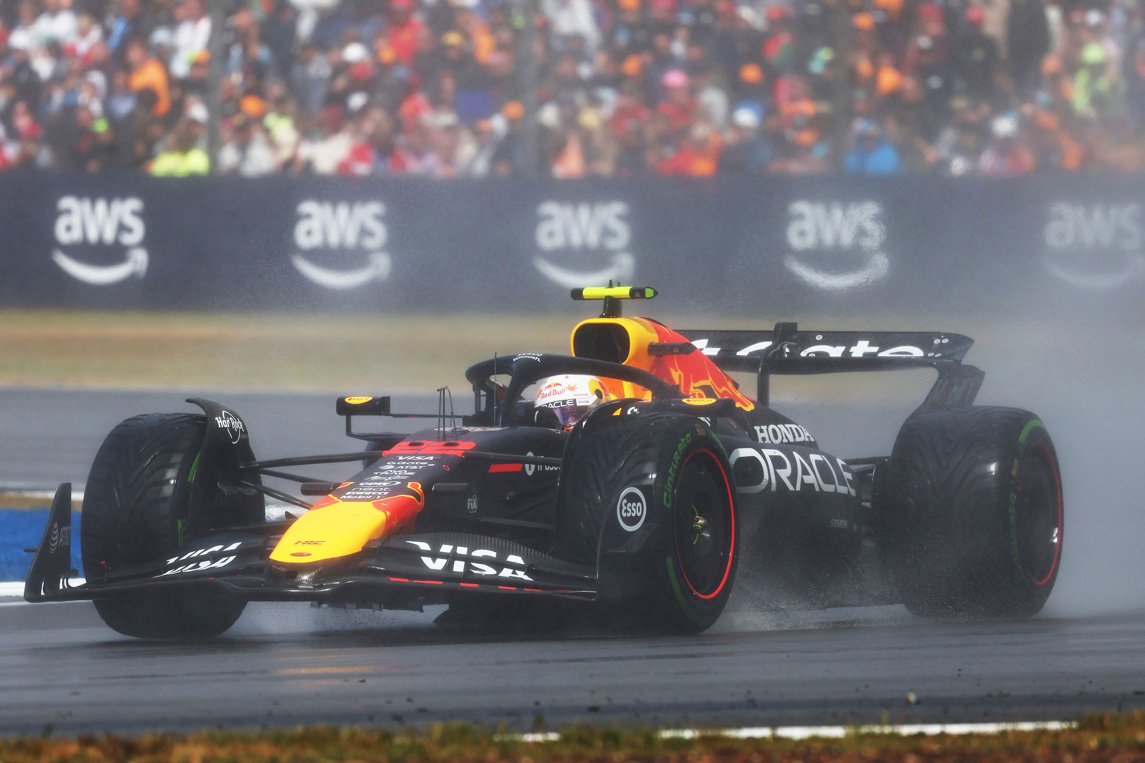 Tsunoda Silverstone wet