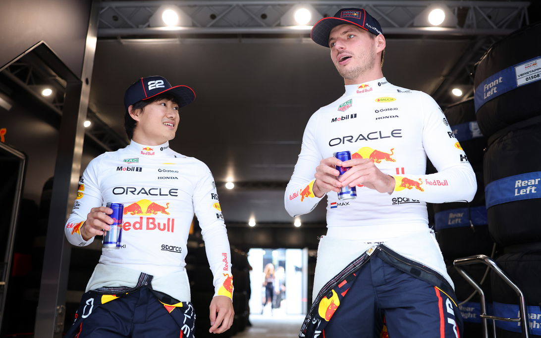 Tsunoda Verstappen Hungary