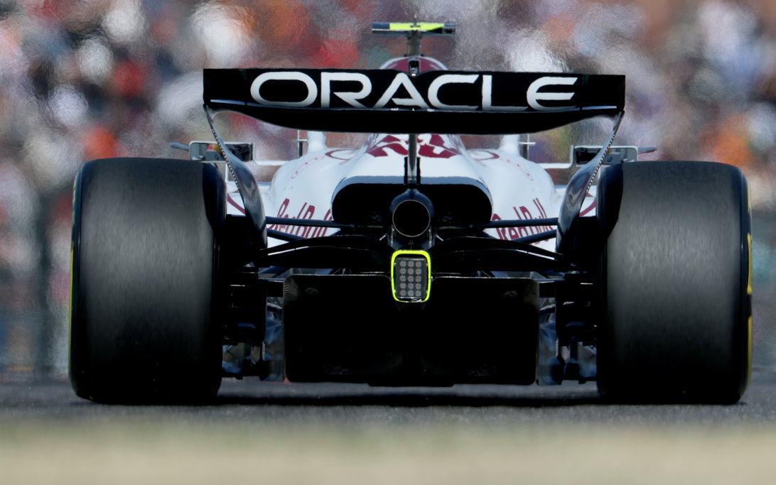 Tsunoda Japan Red Bull rear wing