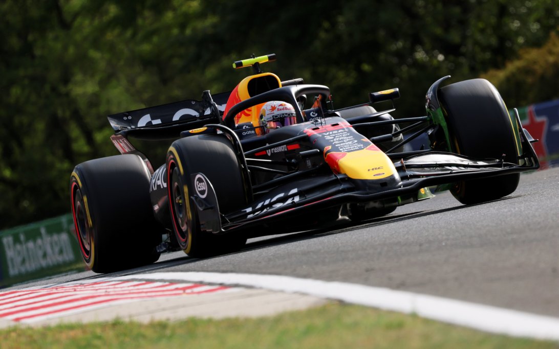 Tsunoda Hungary FP2