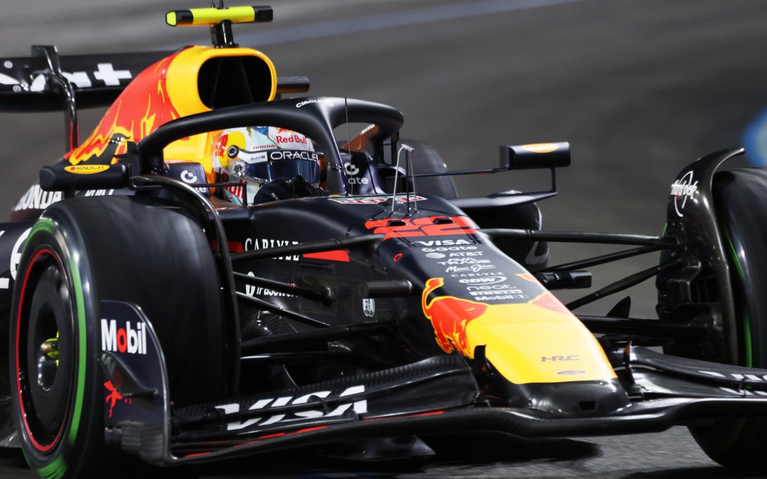 Tsunoda FP3 Las Vegas wet