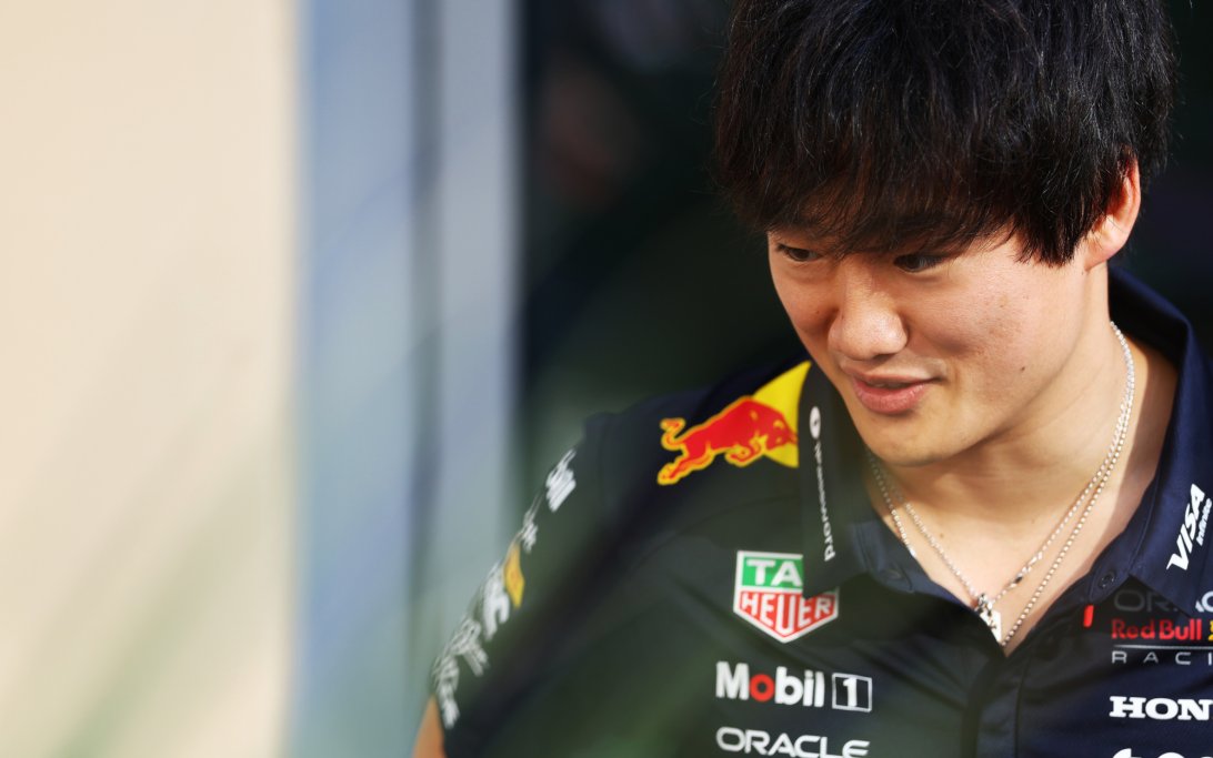 Tsunoda Thursday Abu Dhabi