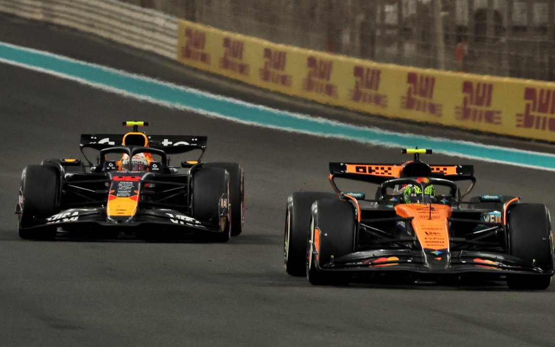 角田裕毅因在阿布扎比将诺里斯逼出赛道被罚分