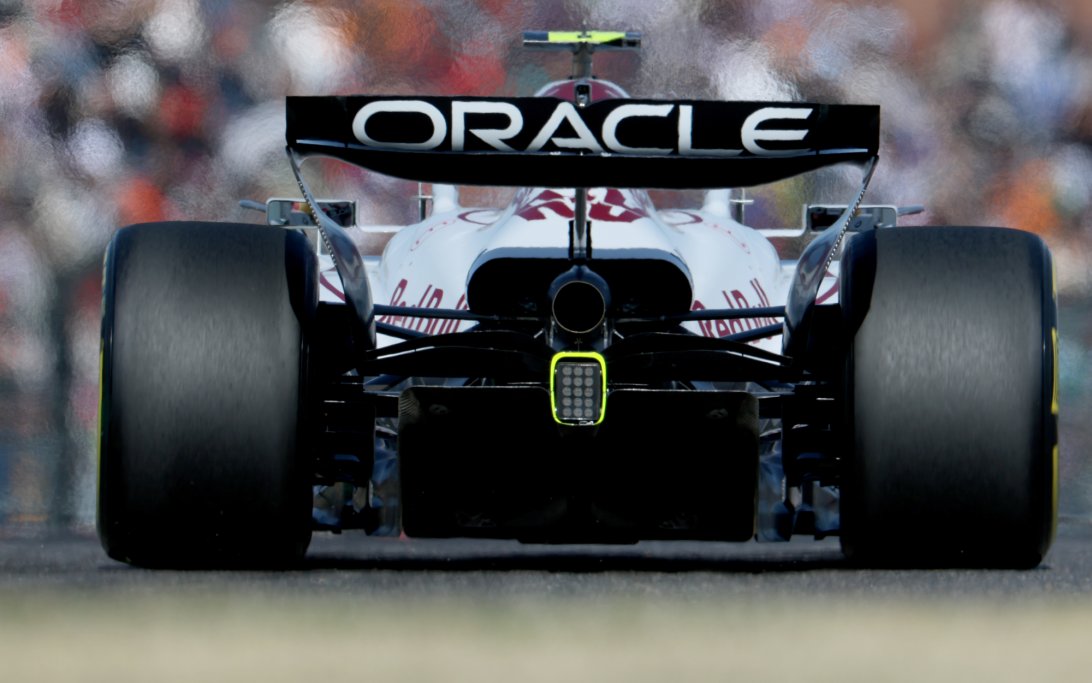 Tsunoda Japan Red Bull rear wing