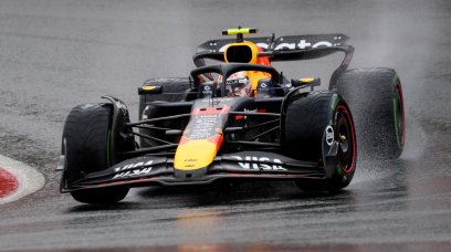 Tsunoda race Belgium wet