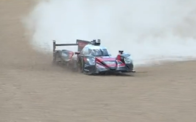 Van Uitert Crash Le Mans