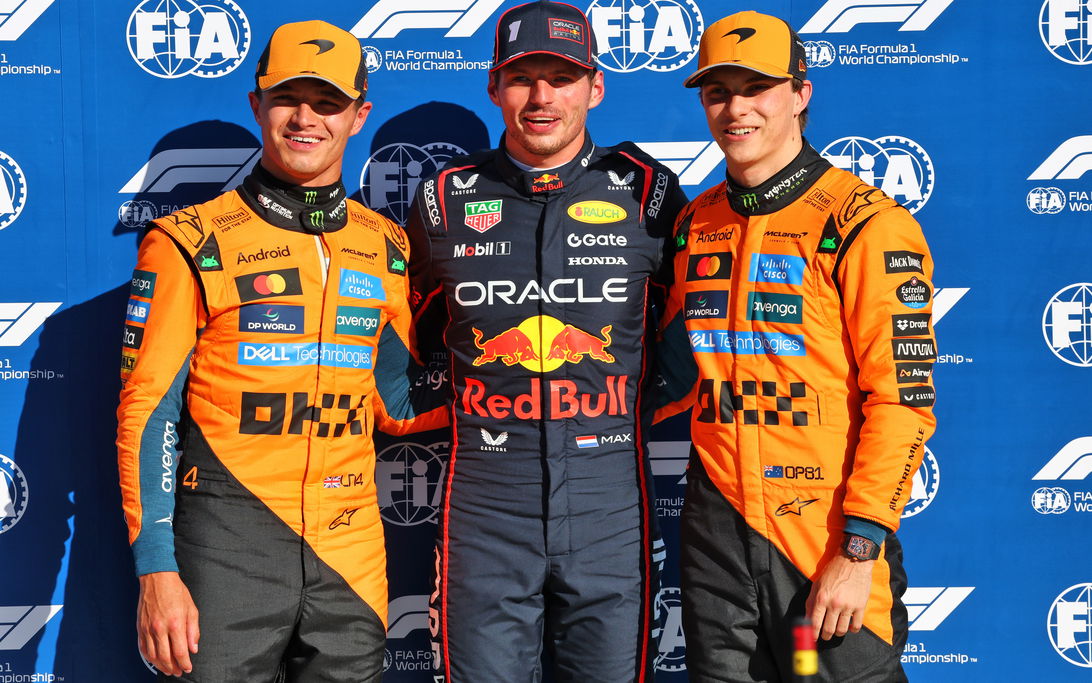 Verstappen Norris Piastri