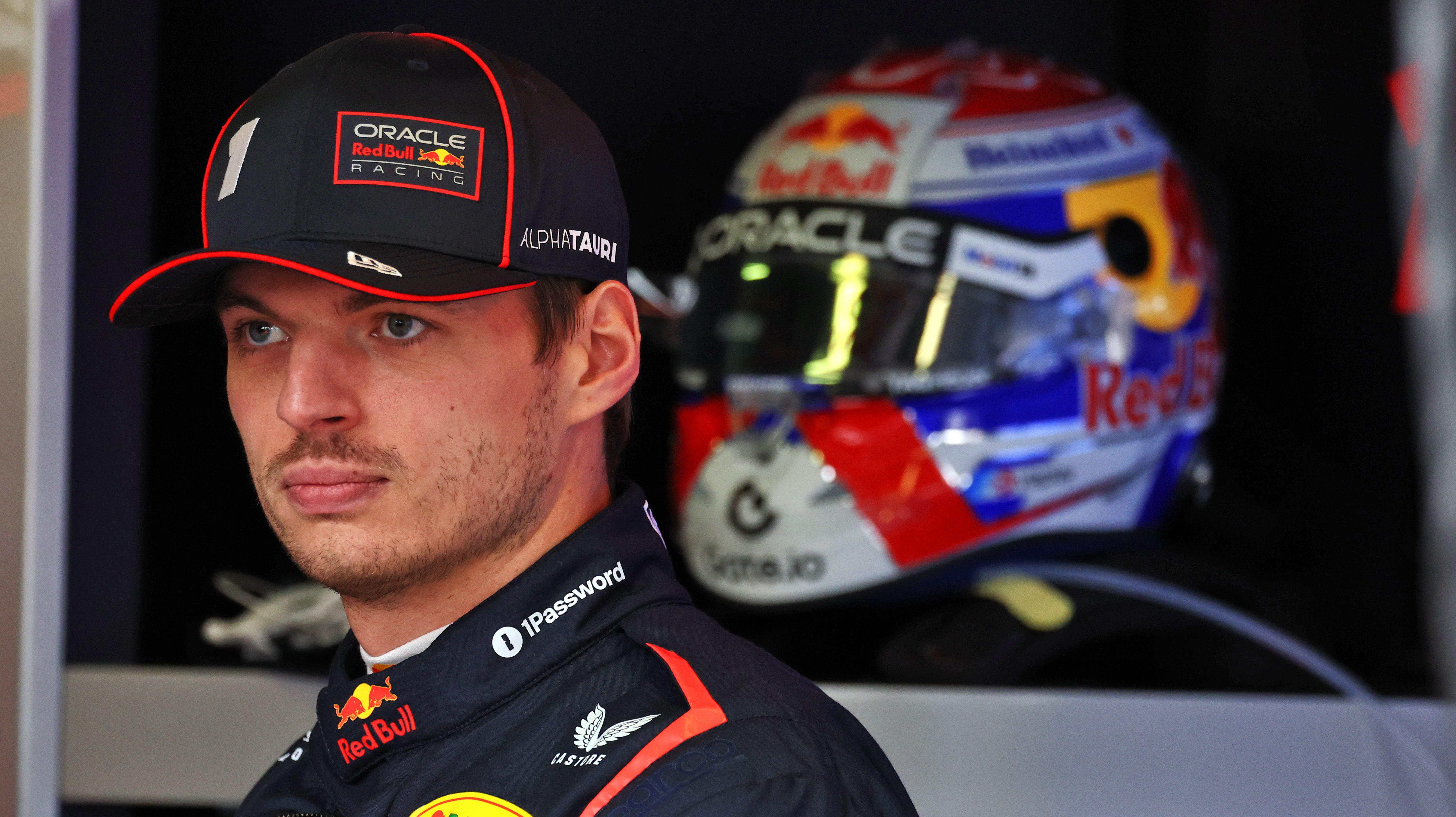 Verstappen Australia garage