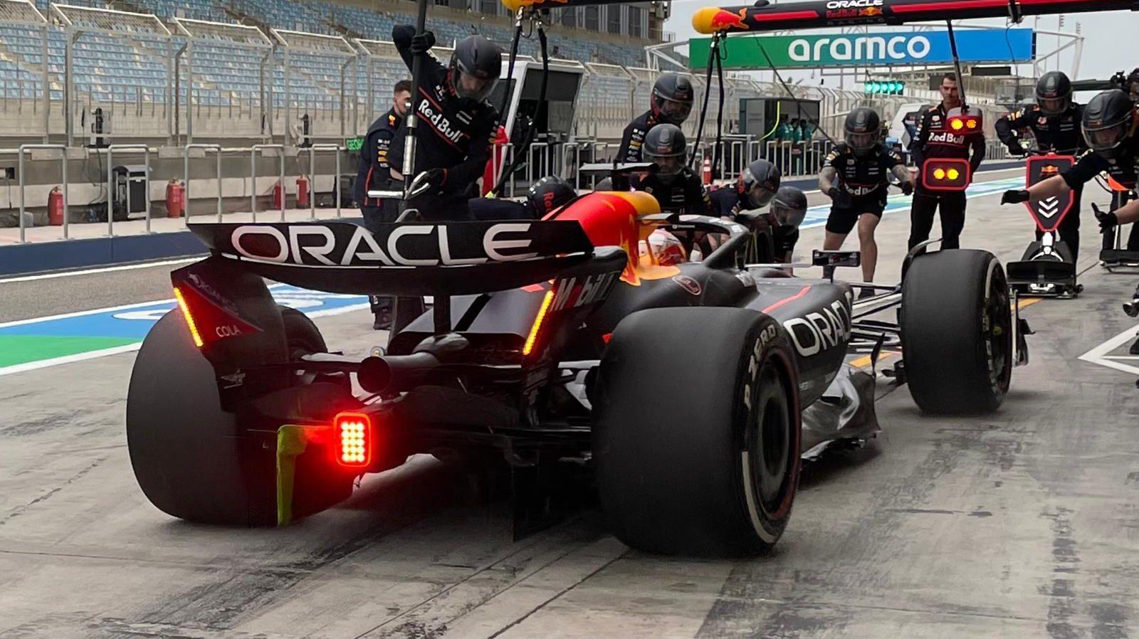 Verstappen Bahrain test