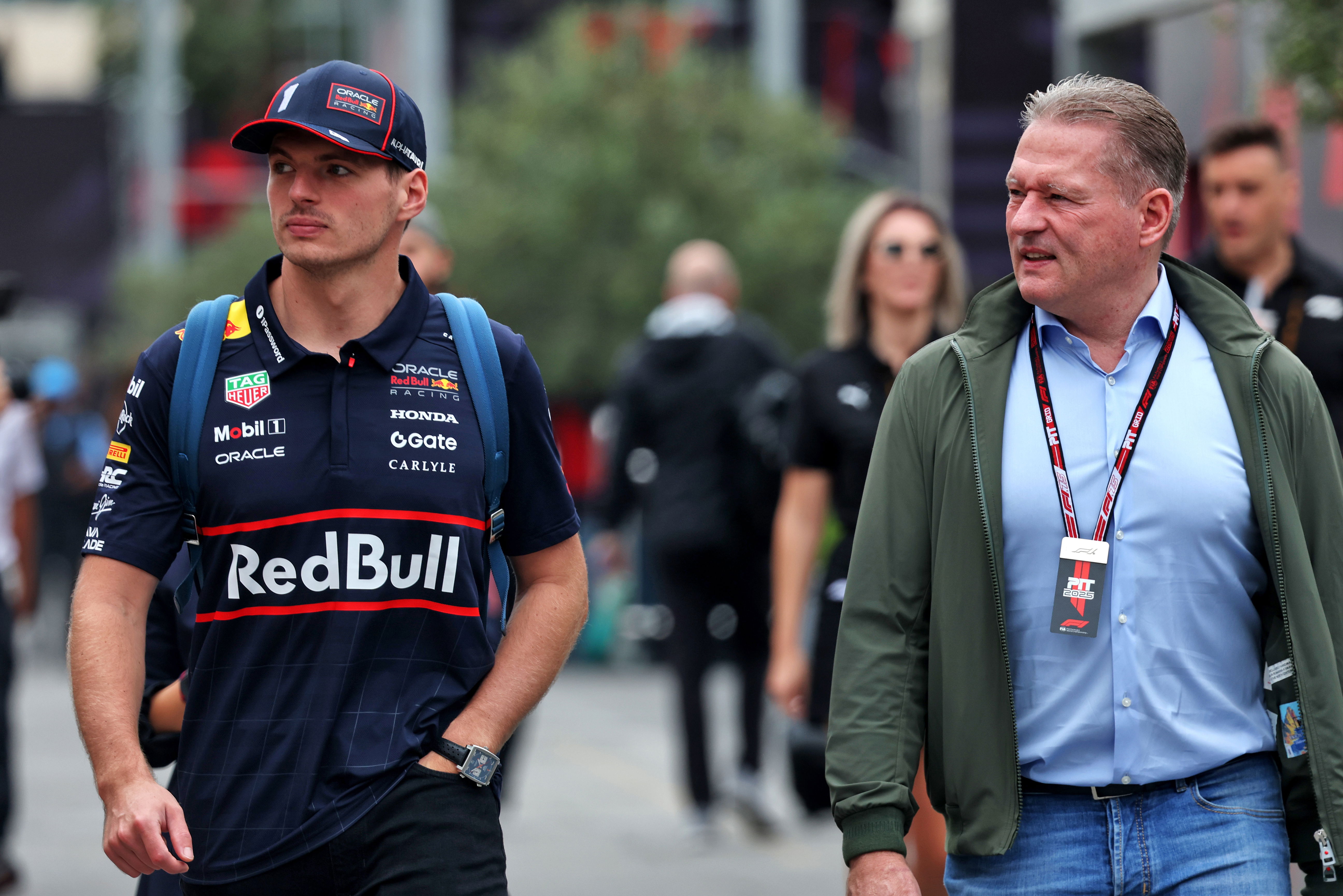 Max Jos Verstappen Baku Fri