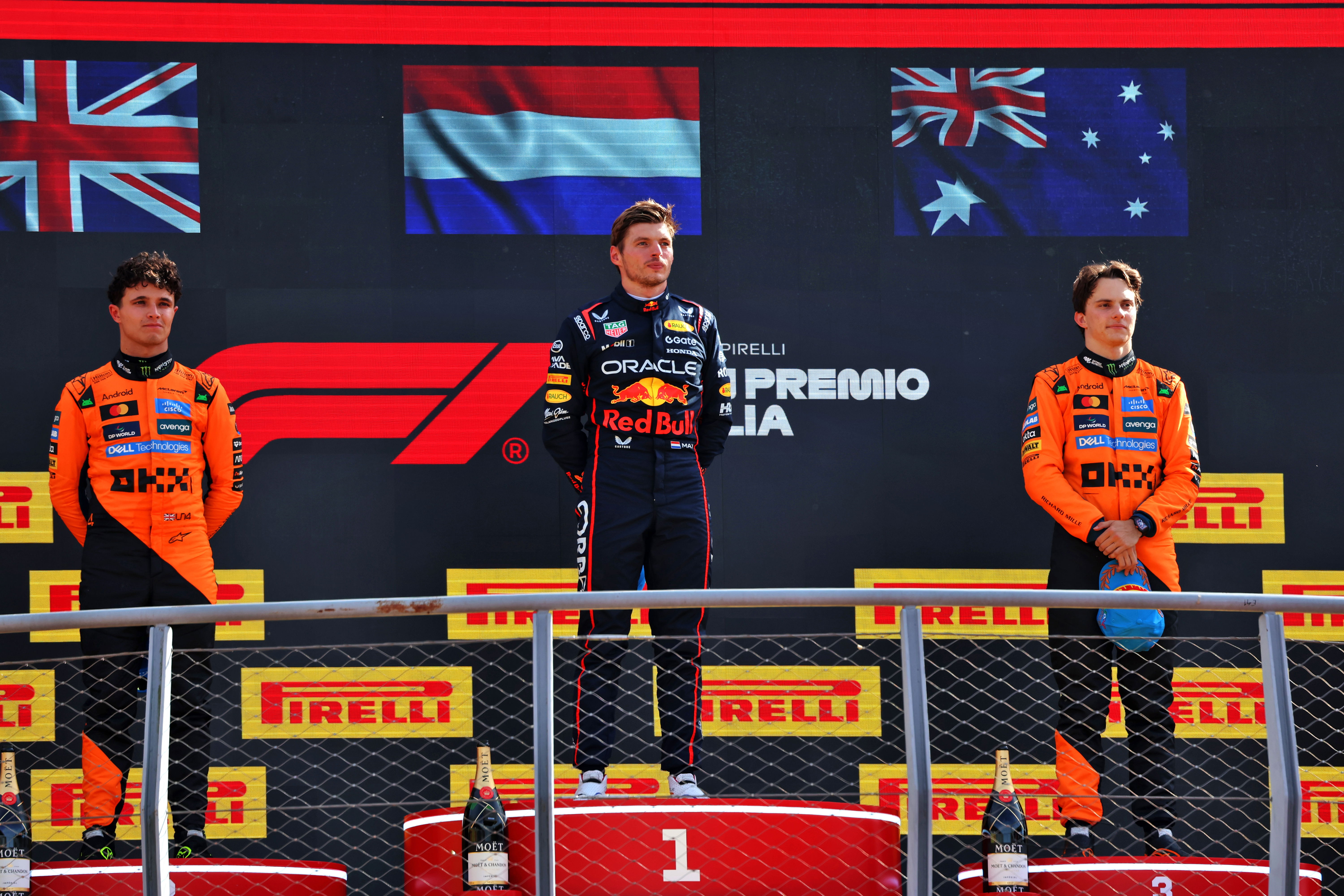 Max Lando Oscar Monza