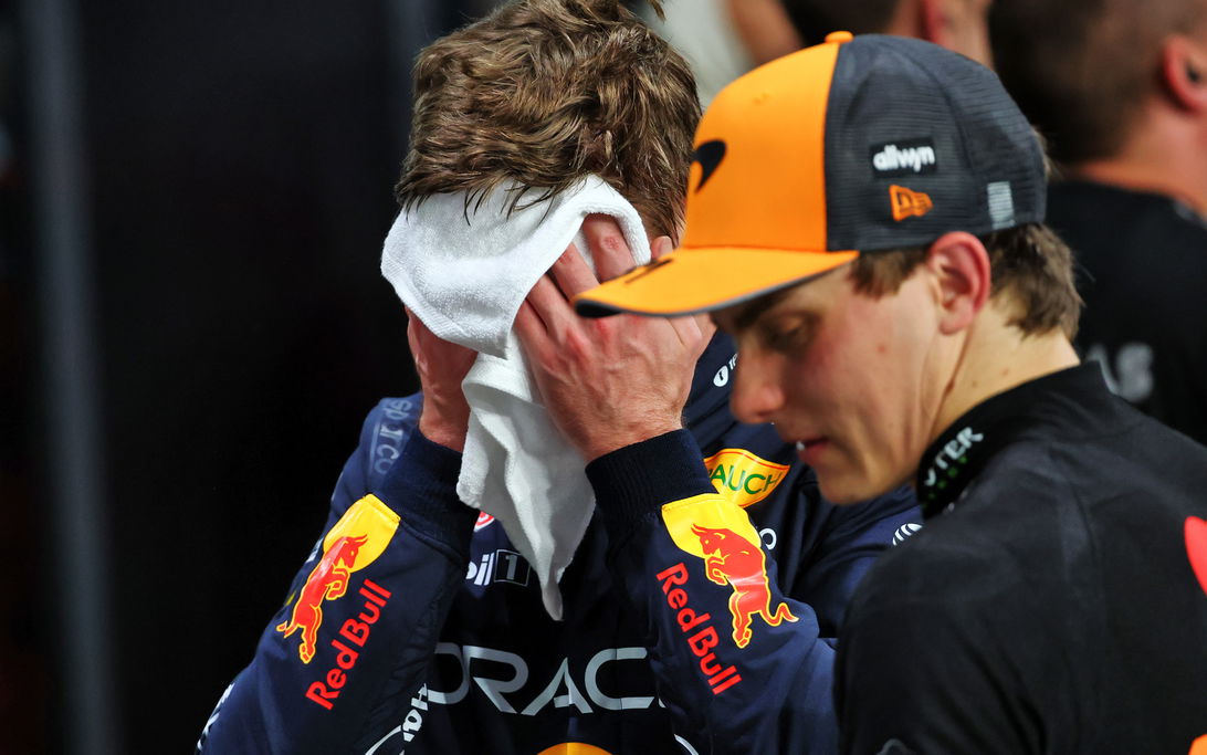 Max Verstappen Oscar Piastri Jeddah