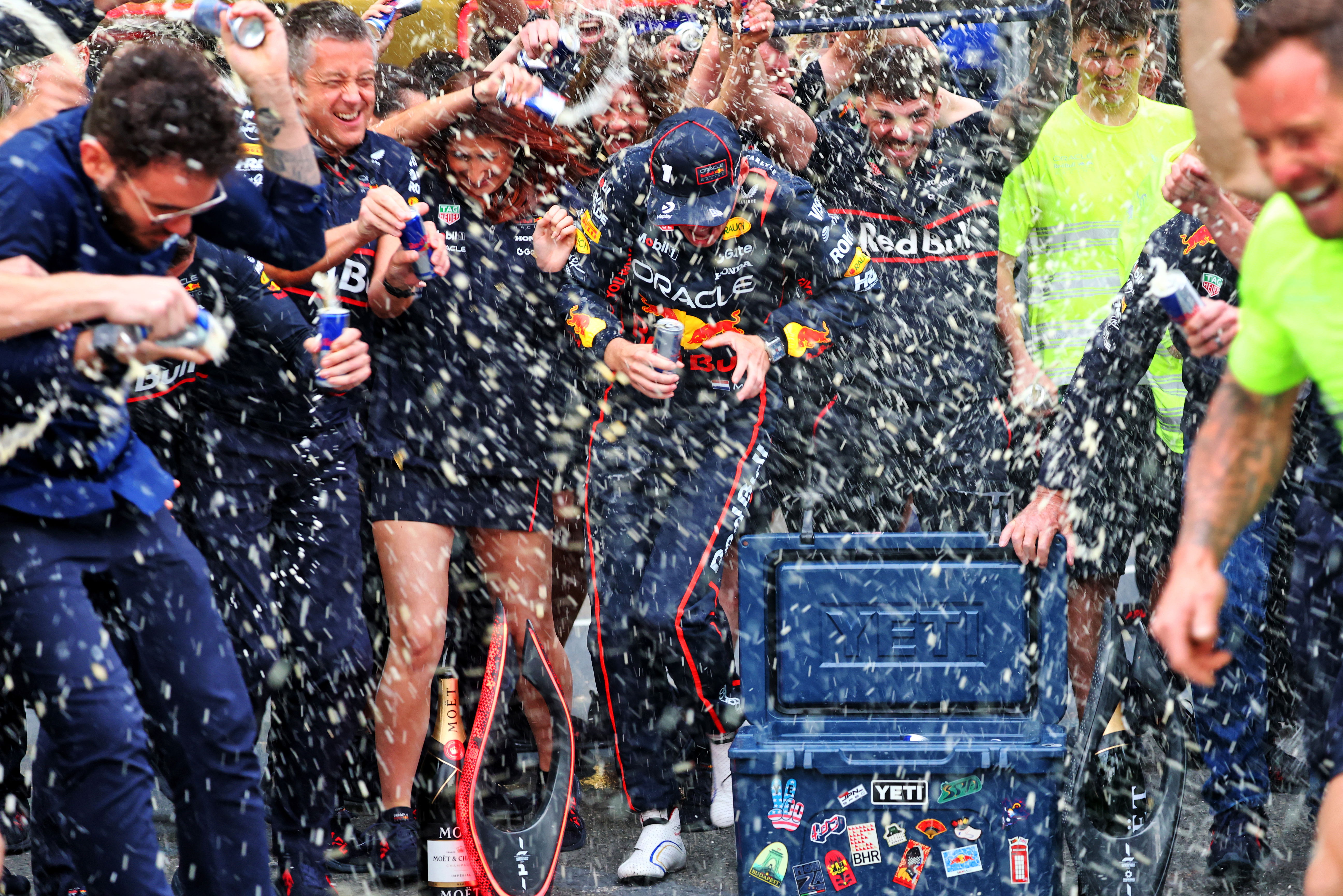 Red Bull Post race