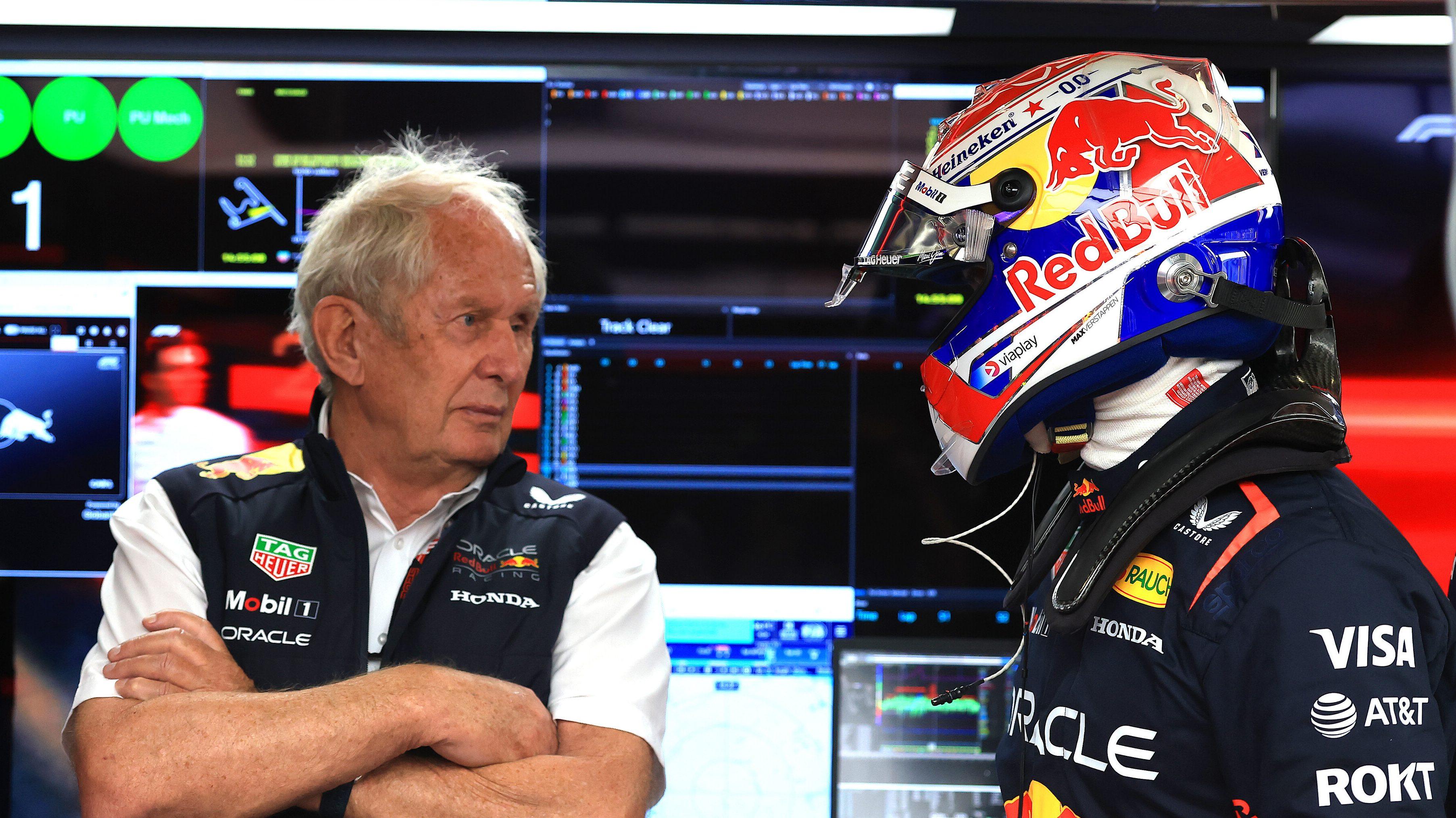 Verstappen Marko China quali