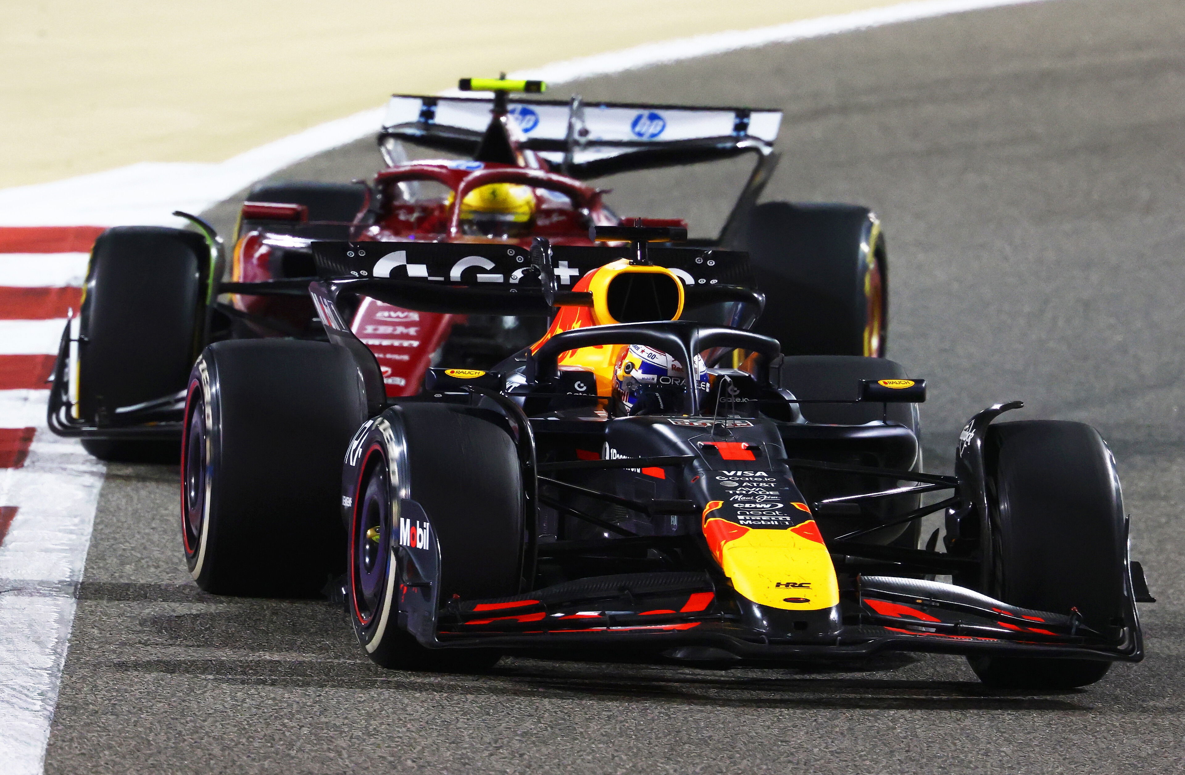 Verstappen Hamilton Bahrain