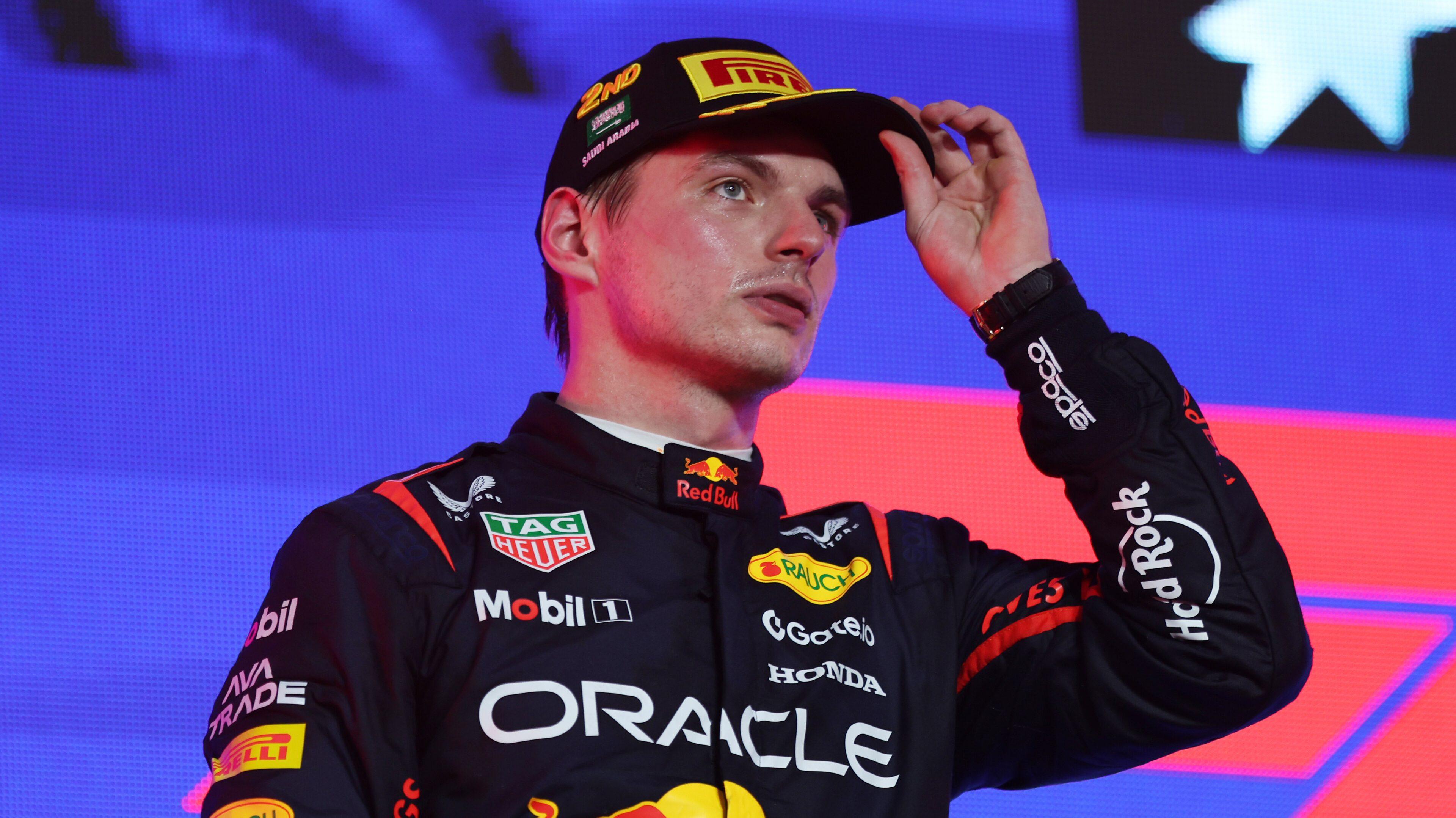 Verstappen podium Jeddah