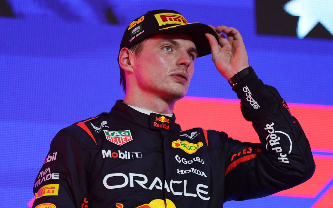 Verstappen podium Jeddah