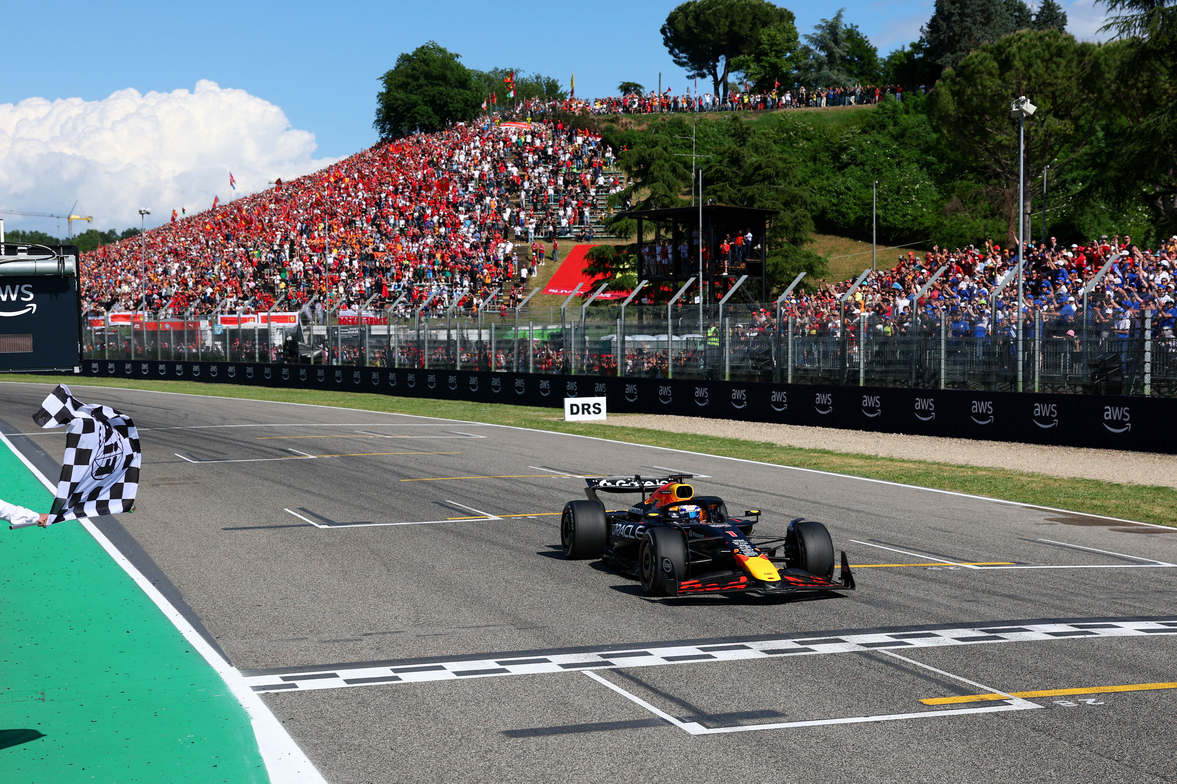 Verstappen win Imola