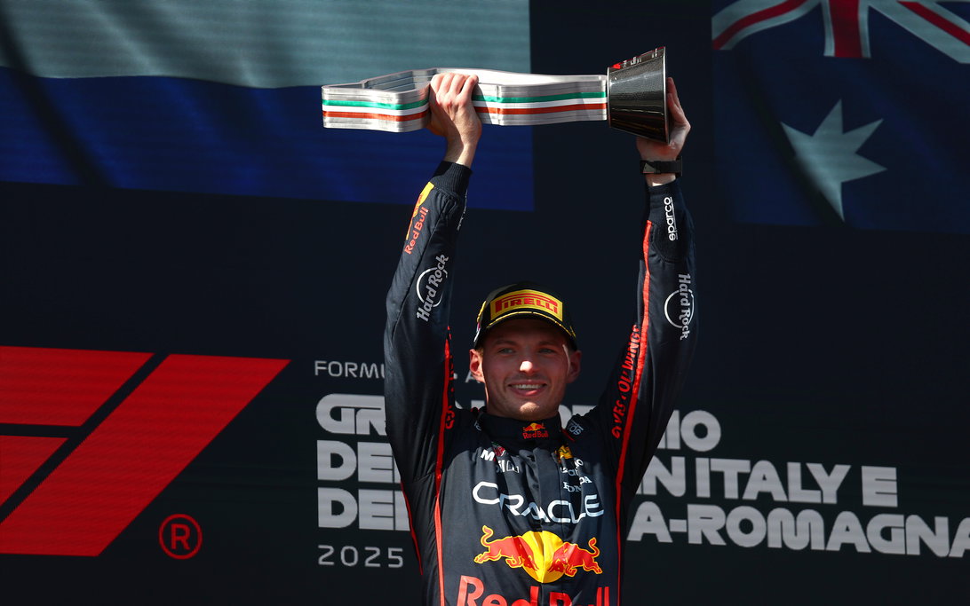 Verstappen victory Imola