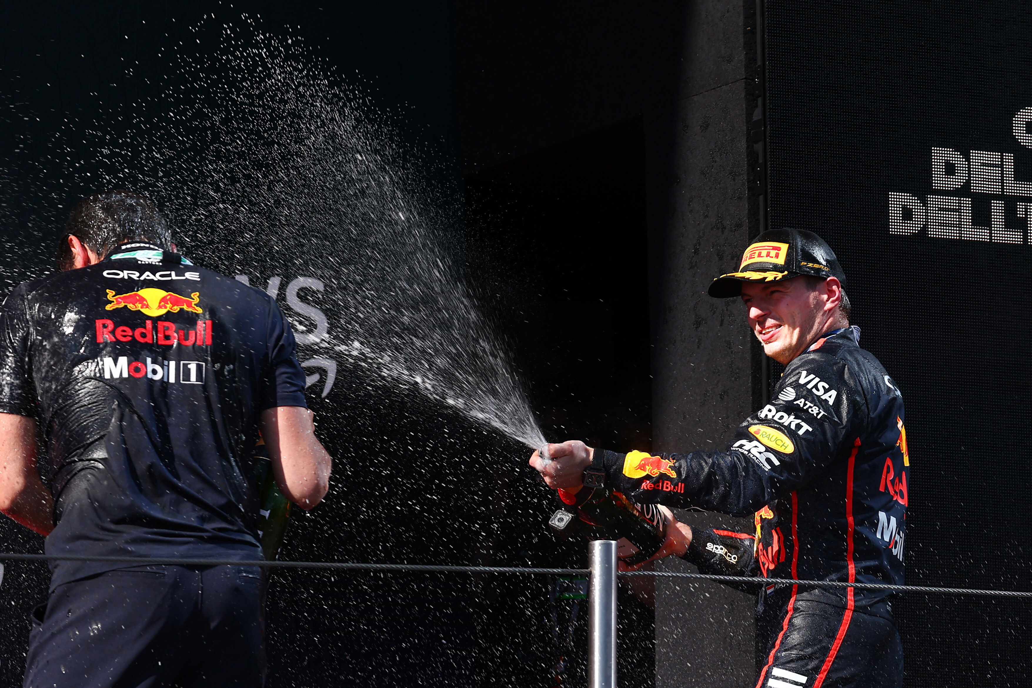 Verstappen win podium Imola