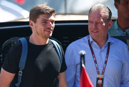 Max Verstappen Jos Verstappen Friday Monaco