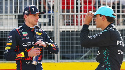 Verstappen Russell Canada Q