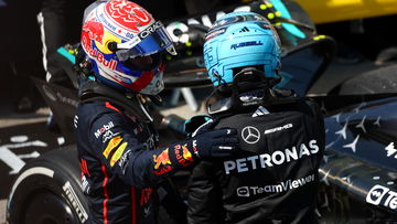 George Russell issues clear Max Verstappean seat threat response