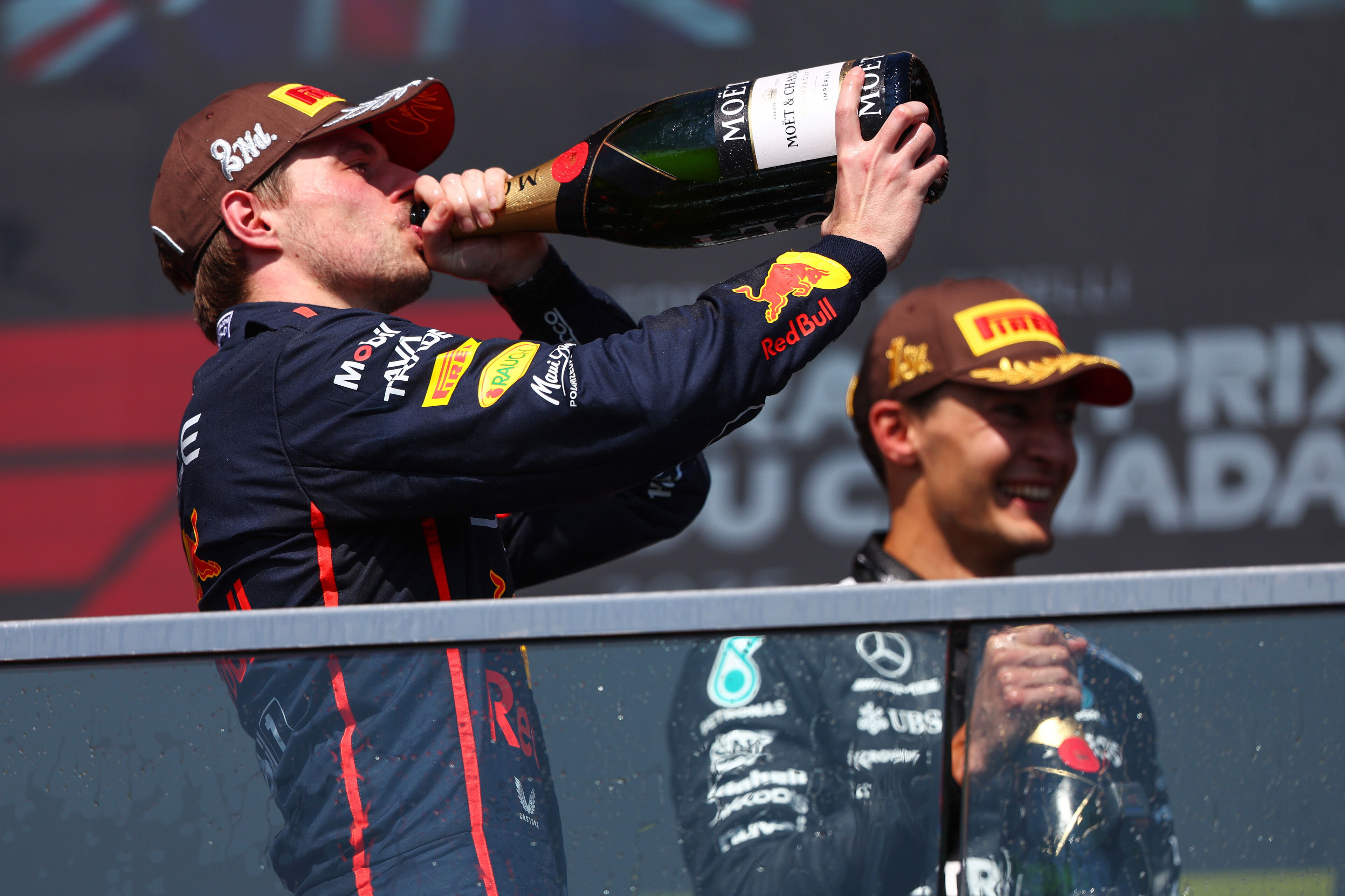 Verstappen Canada podium