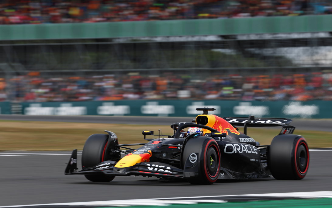 Verstappen Silverstone Quali
