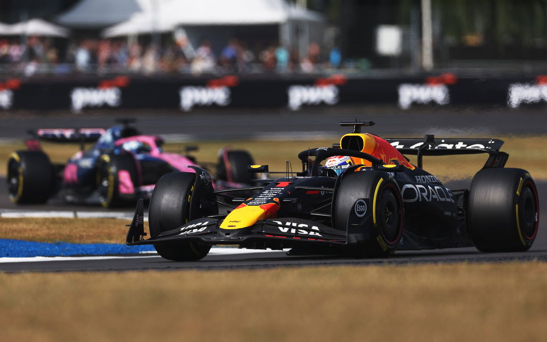 Verstappen Silverstone race