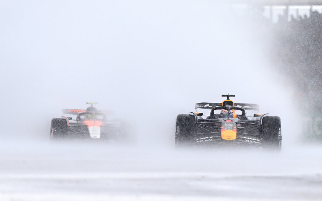 Verstappen wet Silverstone