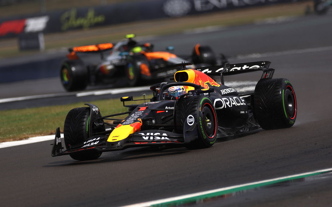 Verstappen Silverstone race wet