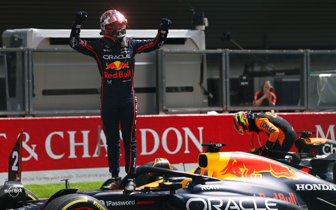 Verstappen Belgium sprint win