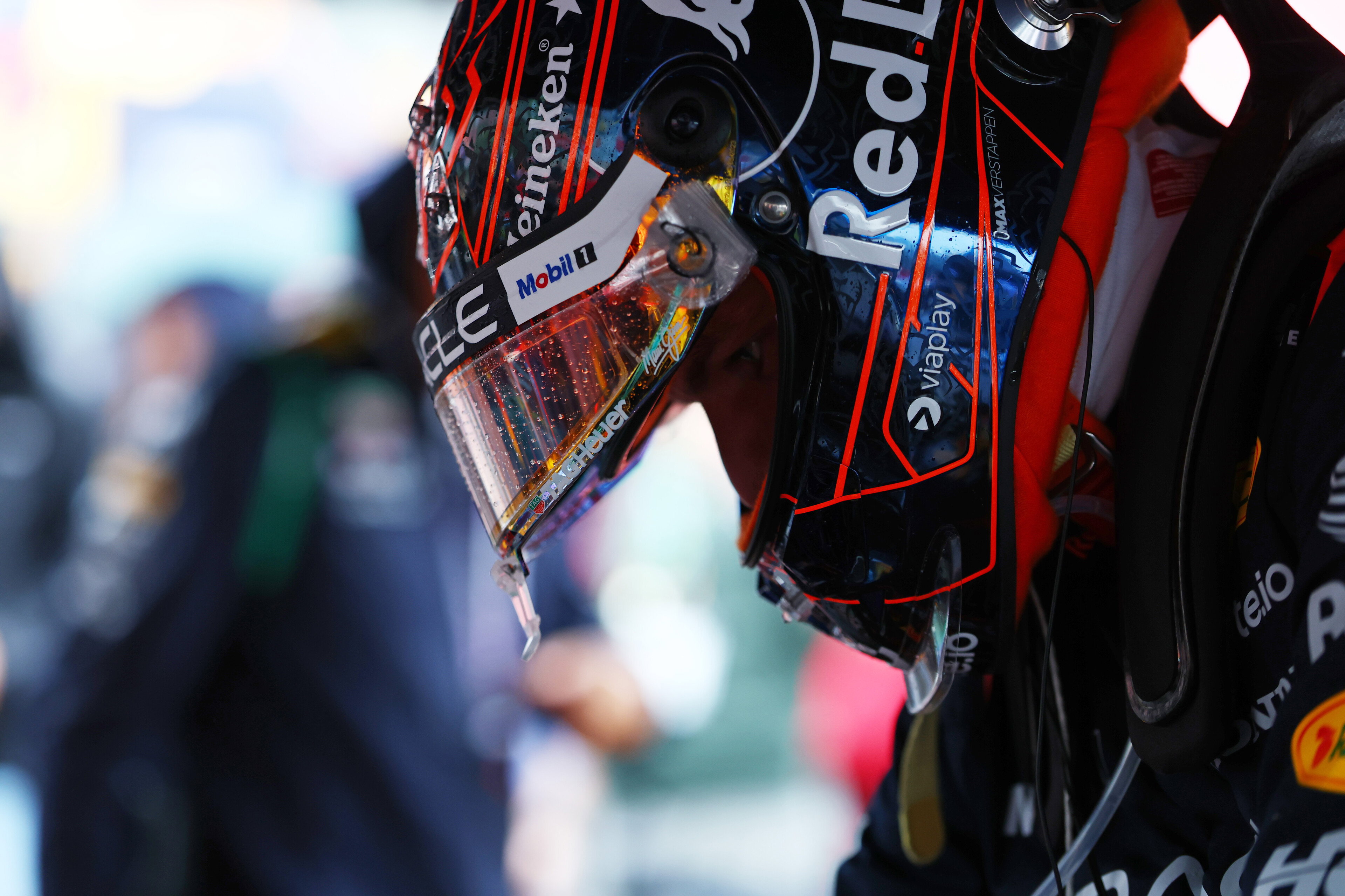 Verstappen pre race Belgium wet