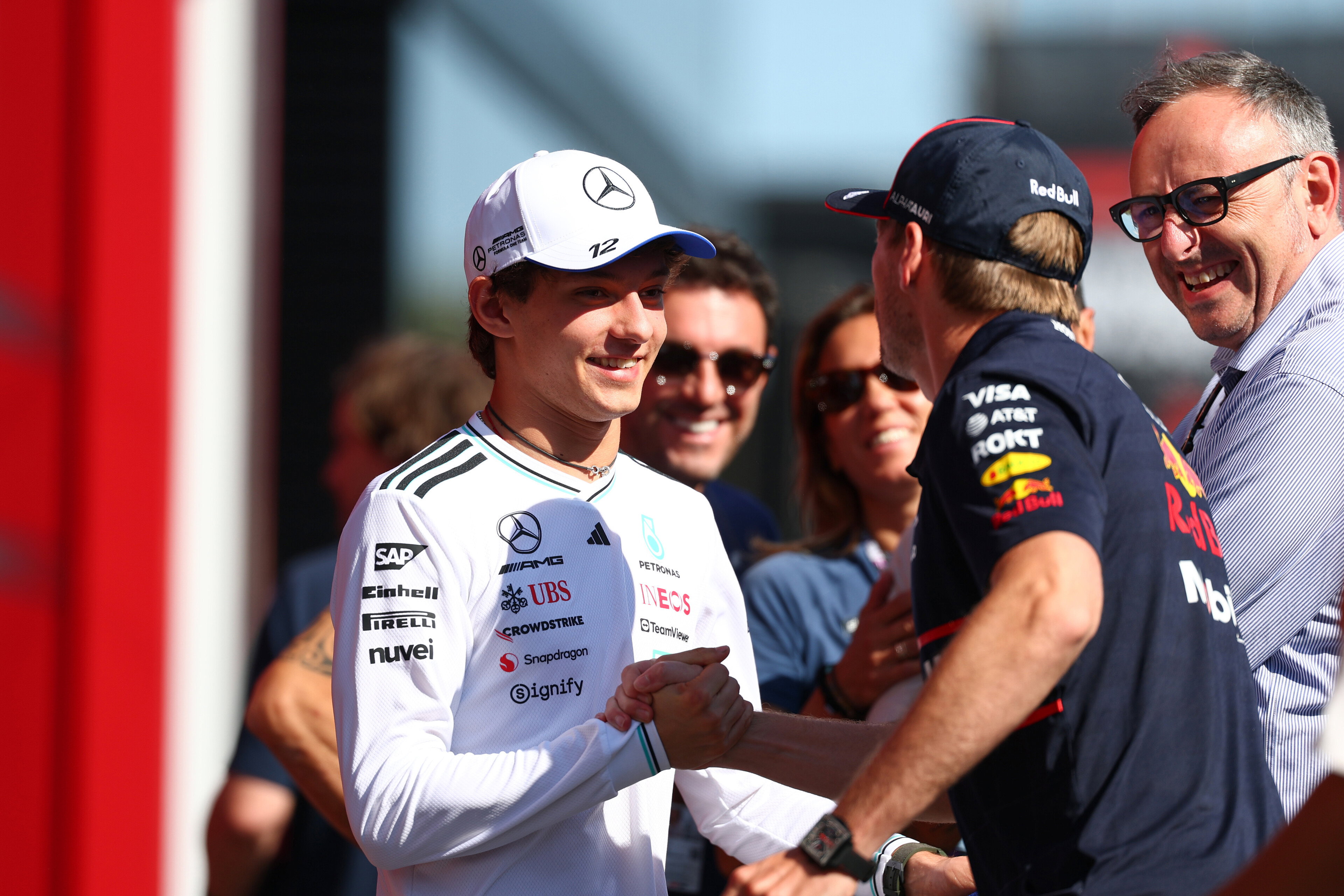 Verstappen Antonelli Hungary Thursday