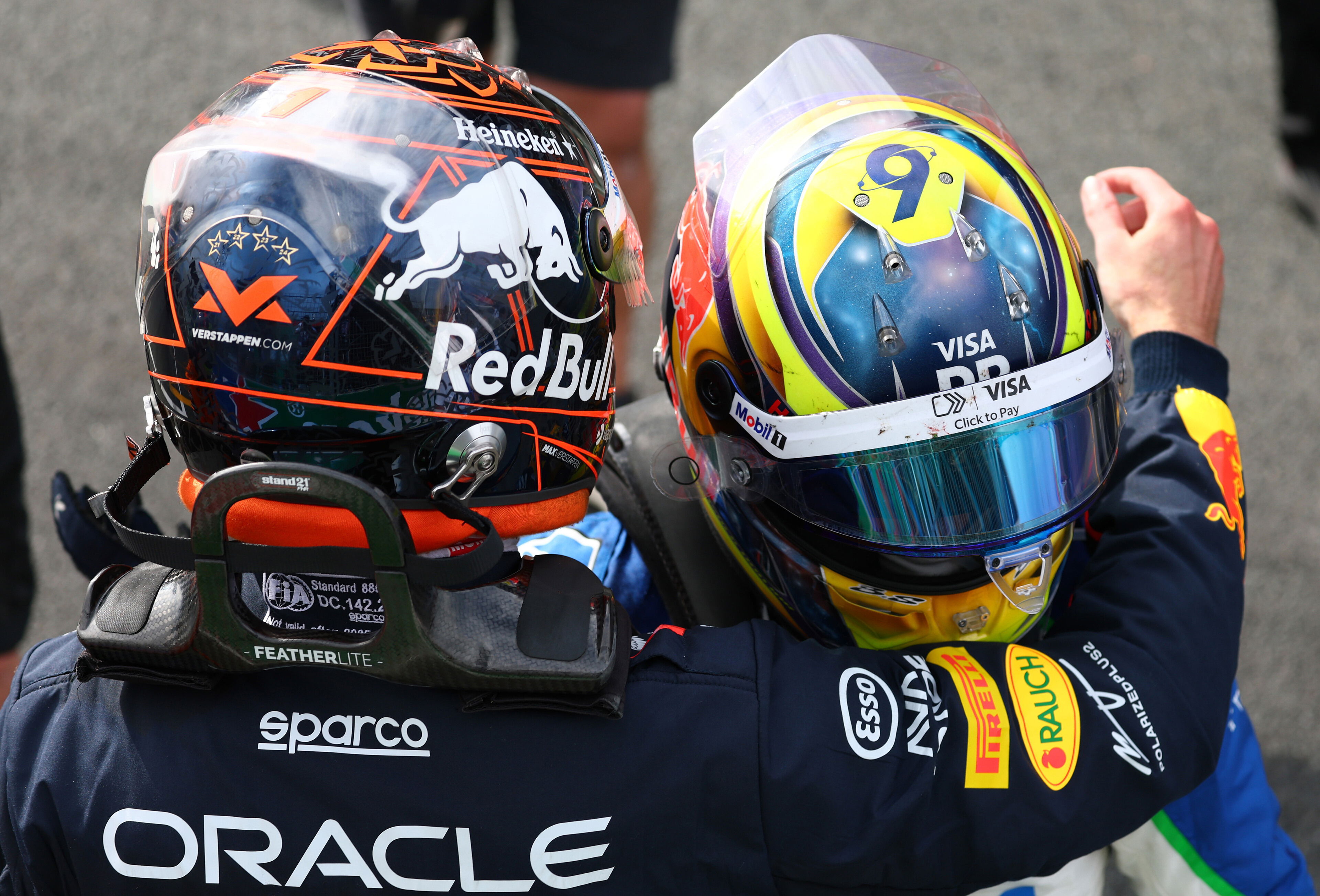 Verstappen Hadjar Zandvoort