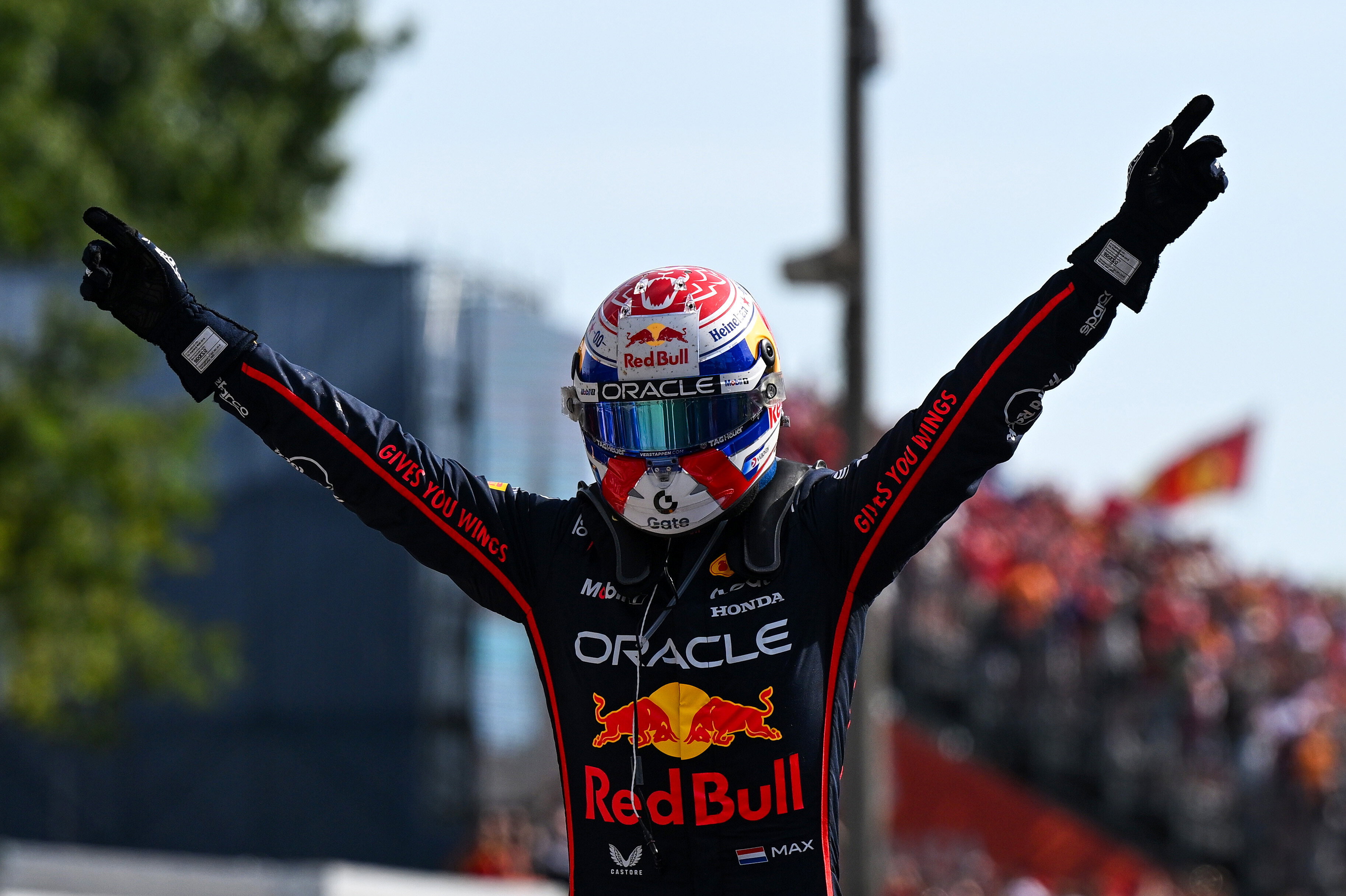 Verstappen win Monza