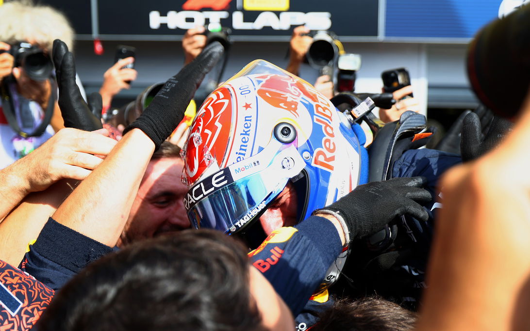 Verstappen win Monza