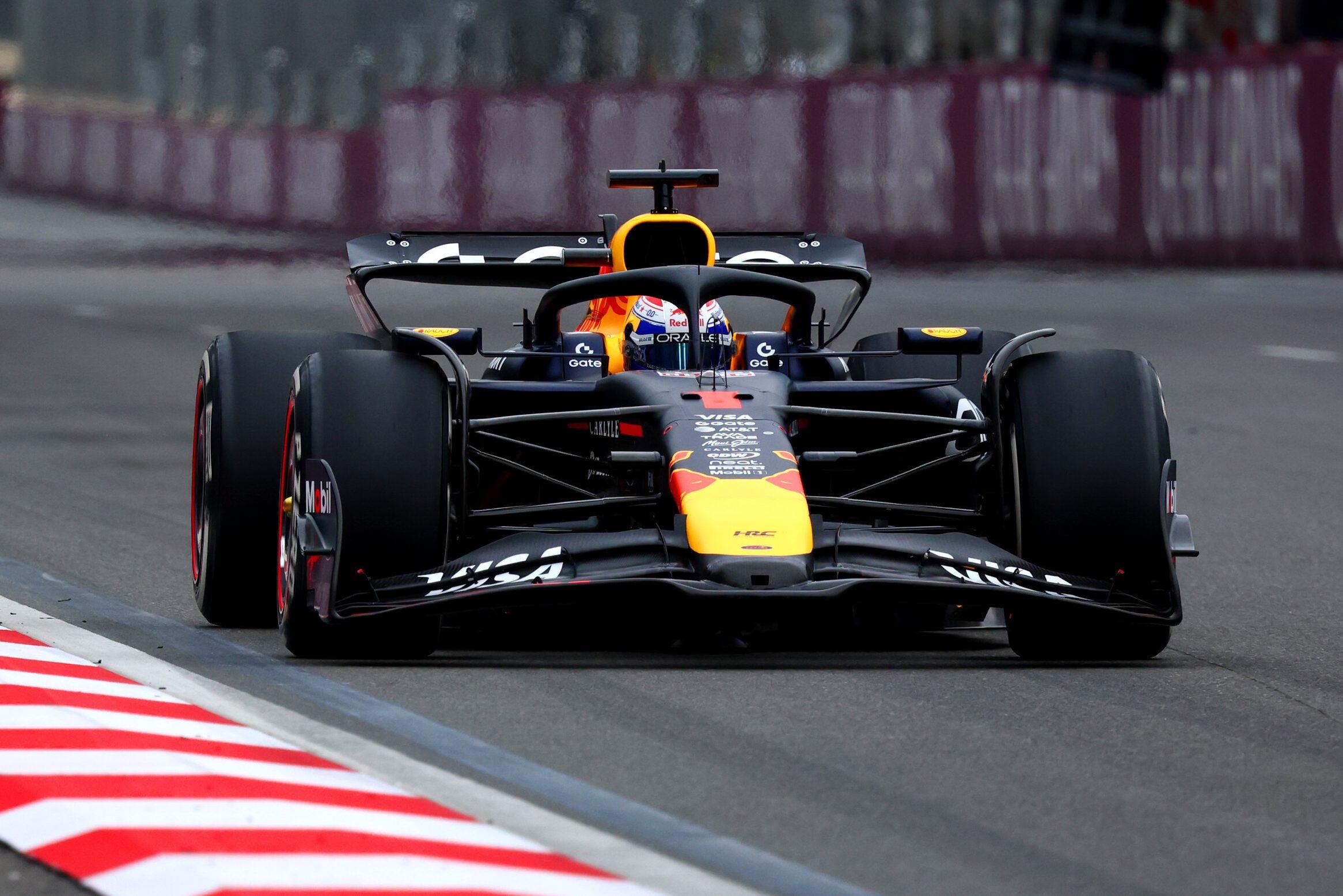 Verstappen Baku race