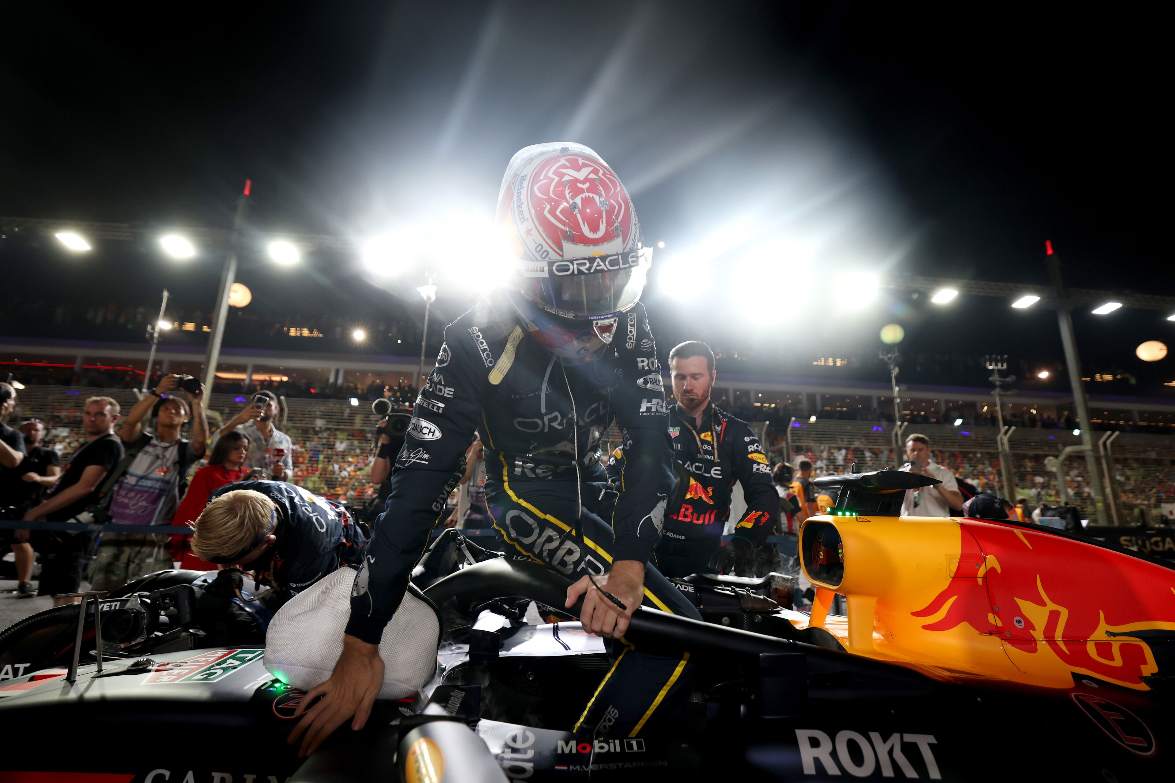Verstappen grid Singapore