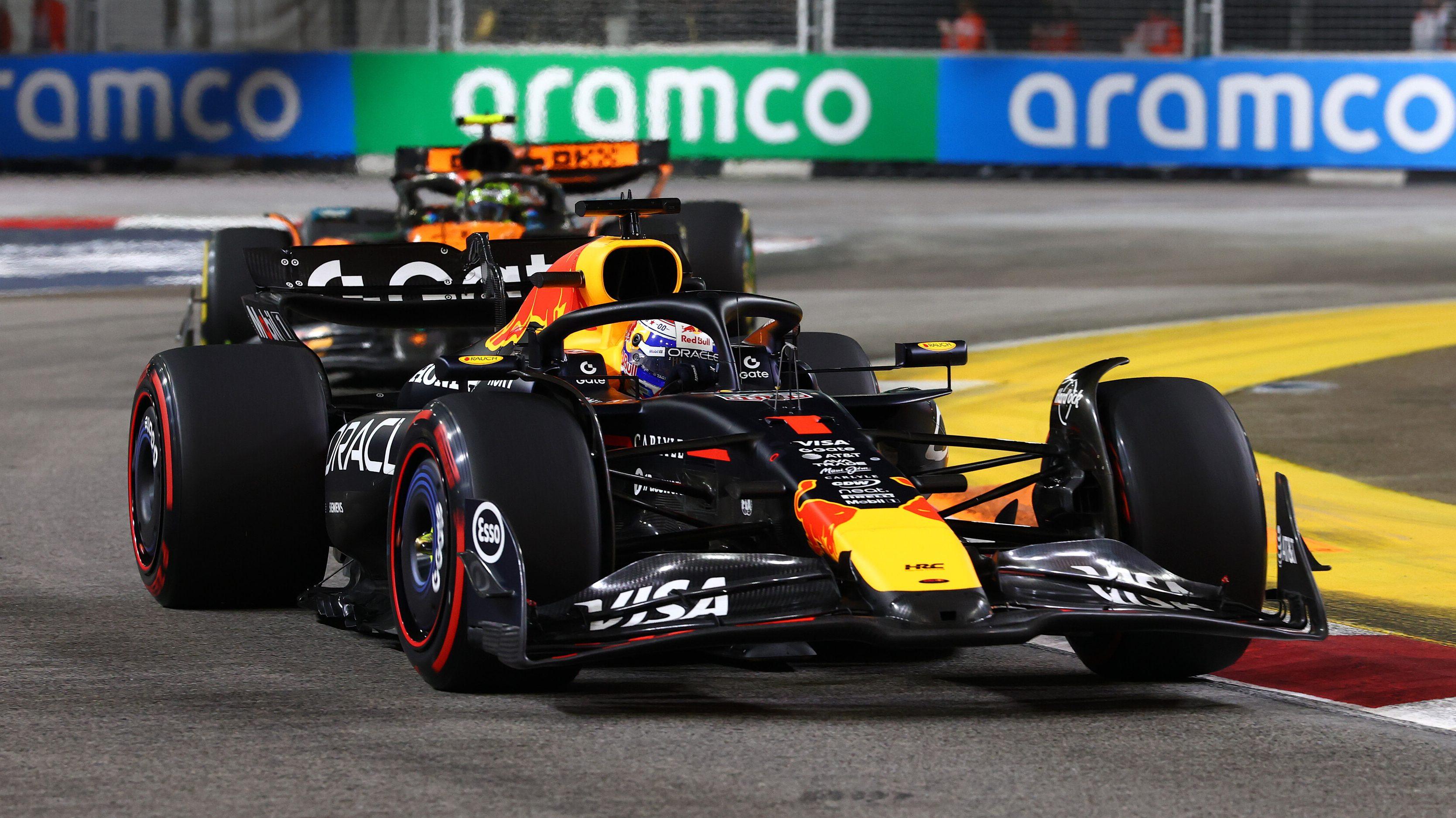 Verstappen race Singapore