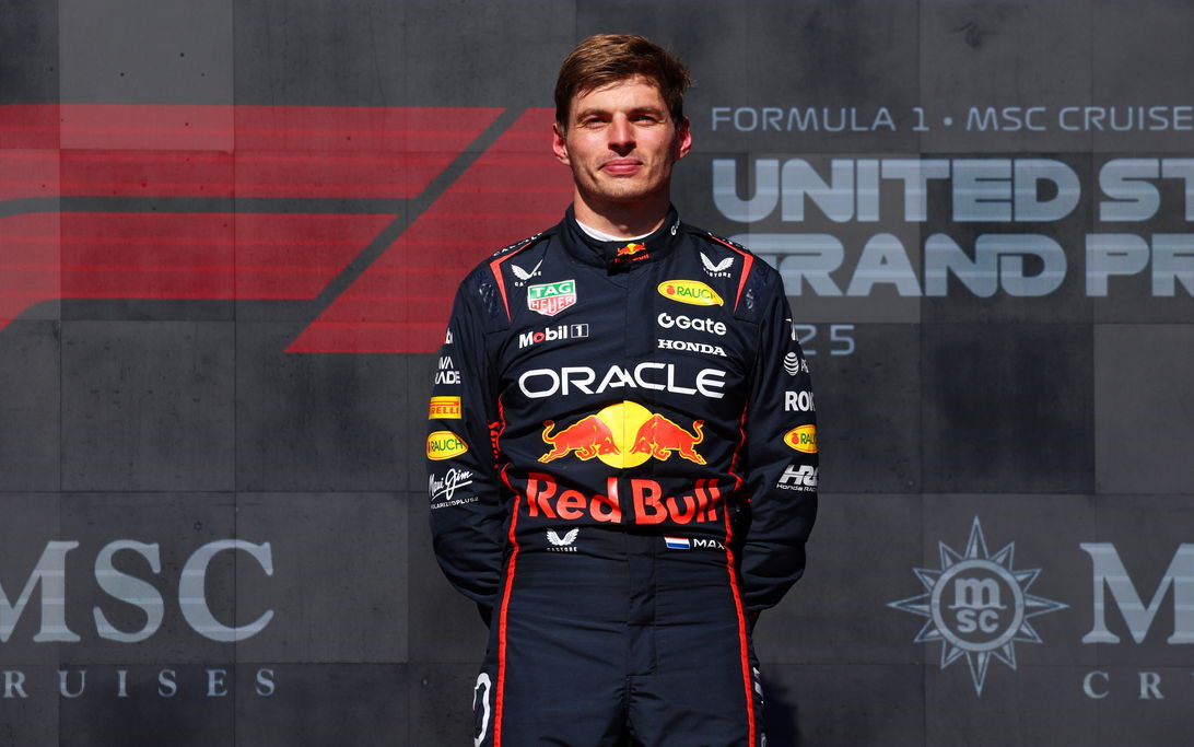 Verstappen Podium Austin