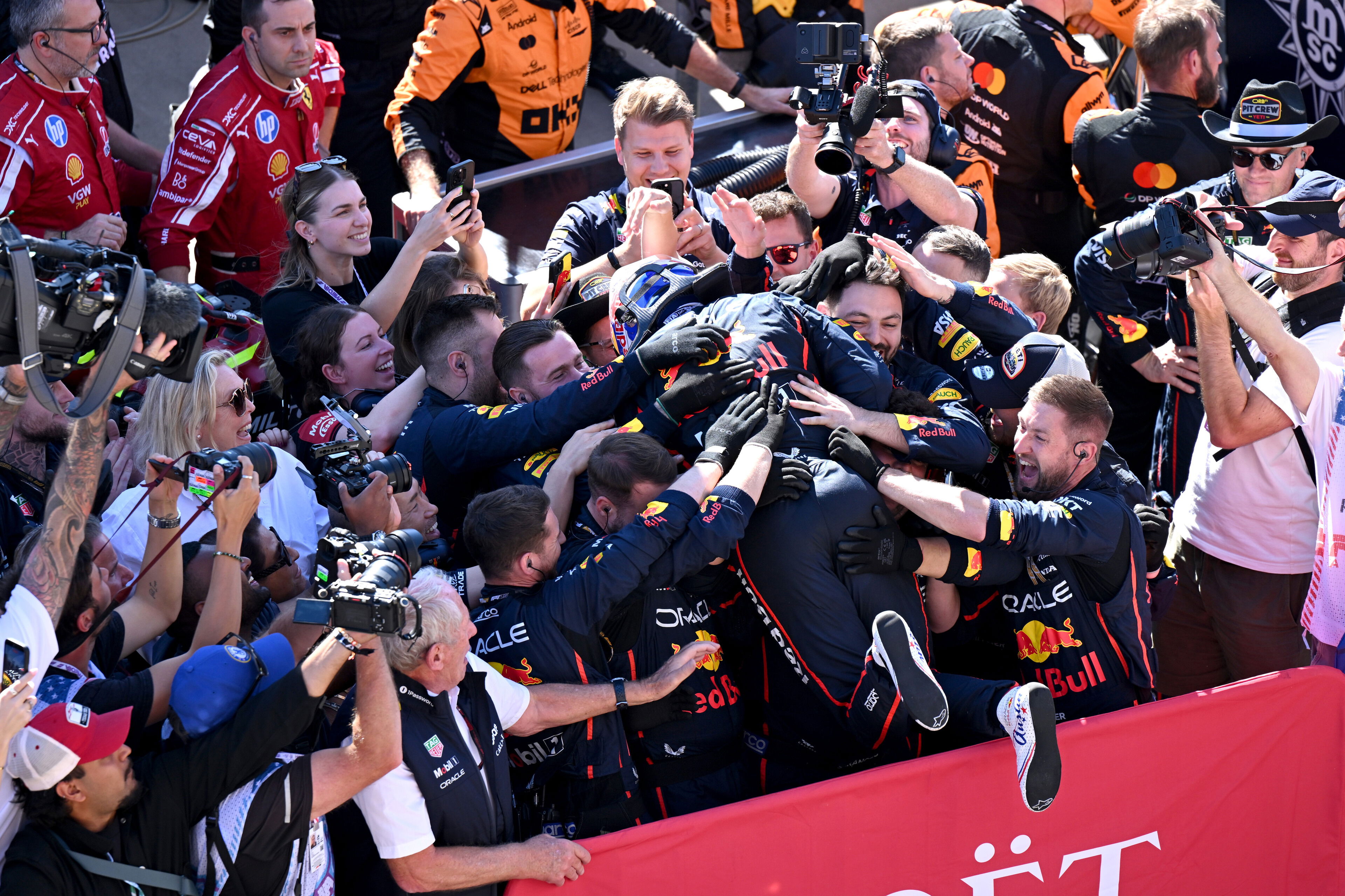 Verstappen Podium Austin