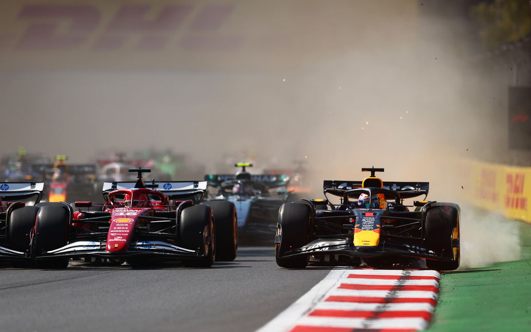 Verstappen start race Mexico