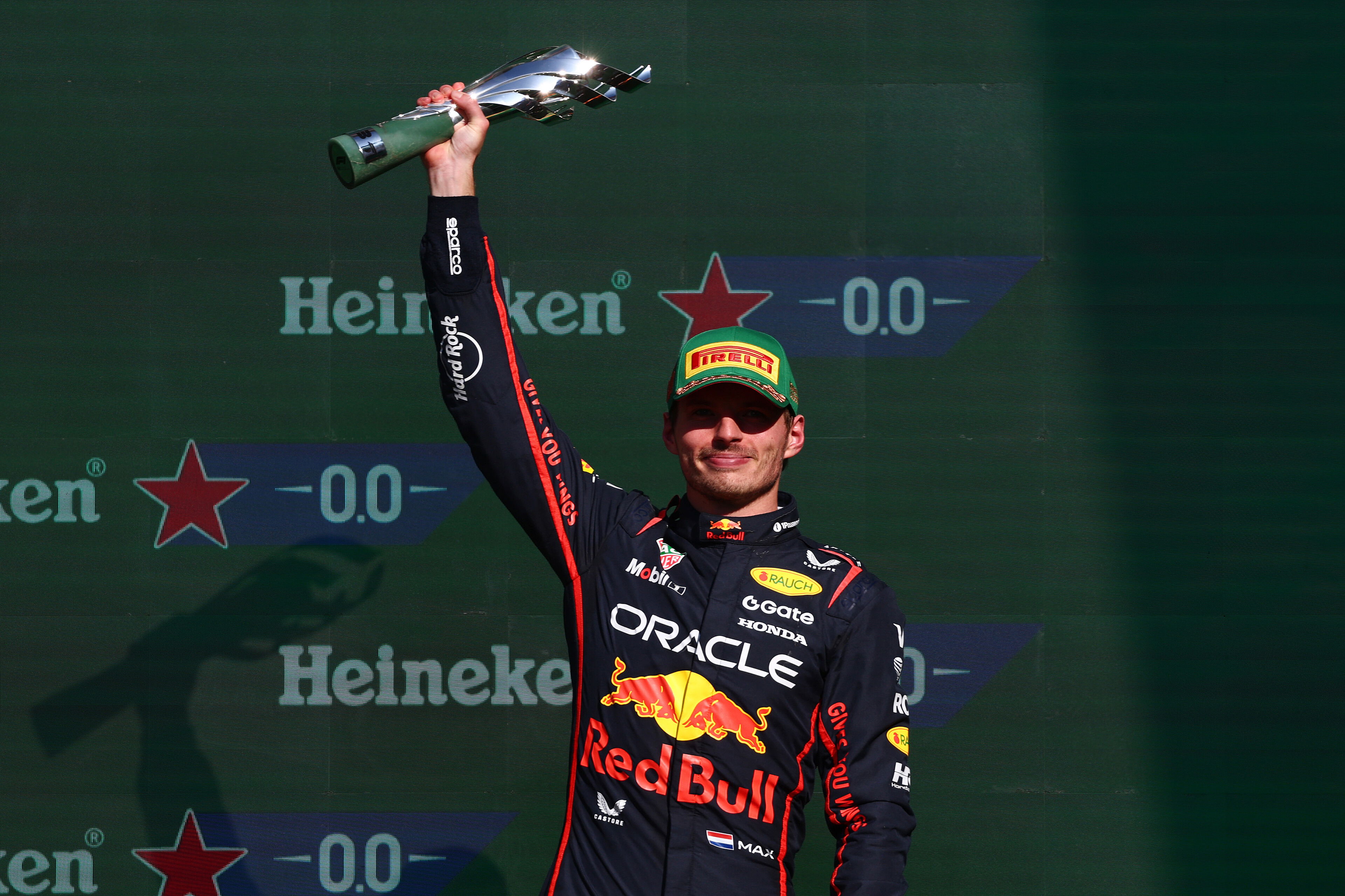 Verstappen Mexico podium